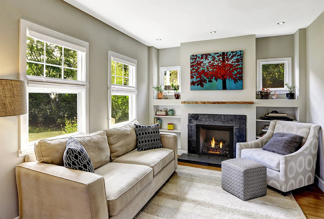 Monessen 18" IntelliFire Plus Glow Getter Burner with Remote Control Monessen Dreamwood Living