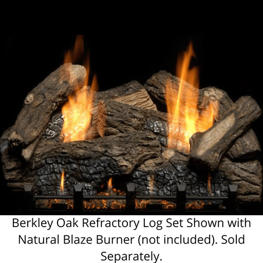 Monessen 24" Berkley Oak Refractory Gas Log Set (Logs Only) Monessen Dreamwood Living