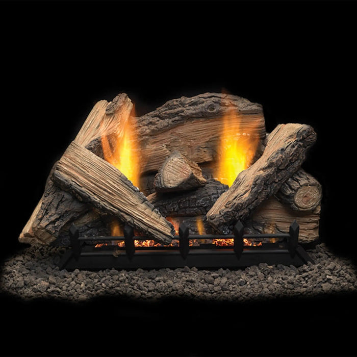 Monessen 24" Stony Creek Refractory Gas Log Set (Logs Only) Monessen Dreamwood Living