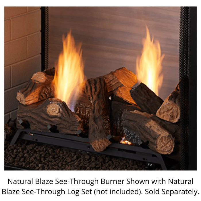 Monessen 27" Natural Blaze See-Through Burner (Burner Only) Monessen Dreamwood Living