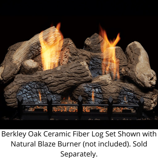 Monessen 30" Berkley Oak Ceramic Fiber Gas Log Set (Logs Only) Monessen Dreamwood Living