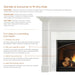 Monessen 32 in. Attribute vent free firebox ACUF32 mantels and surrounds brochure sheet, four steps to customizing your hearth