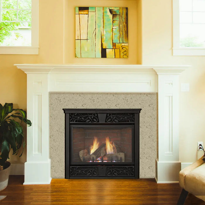 Monessen 32" Symphony Vent Free Traditional Style Gas Fireplace
