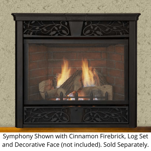 Monessen 32" Symphony Vent Free Traditional Style Gas Fireplace Monessen Dreamwood Living