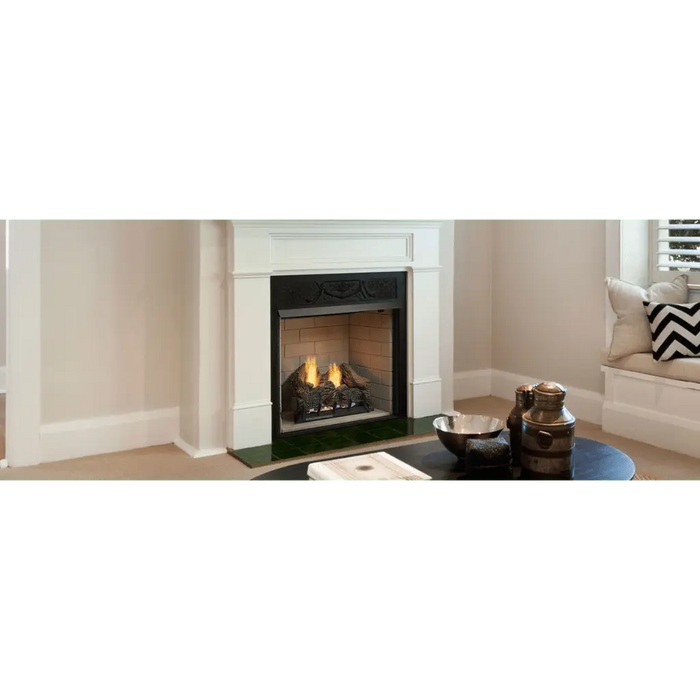 Monessen 36" Lo-Rider LCUF Clean Face Vent Free Gas Firebox with Interior Panels Monessen Dreamwood Living