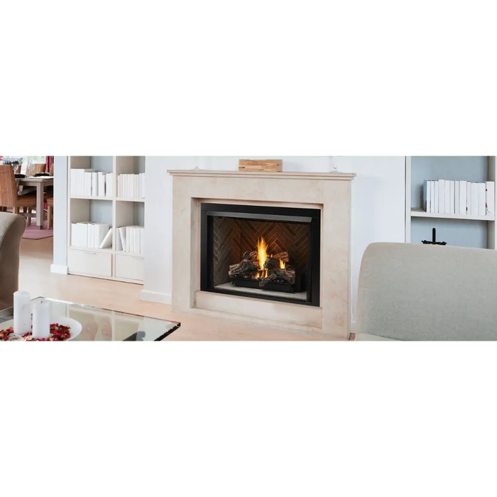 Monessen 36" Lo-Rider LCUF Clean Face Vent Free Gas Firebox with Interior Panels Monessen Dreamwood Living