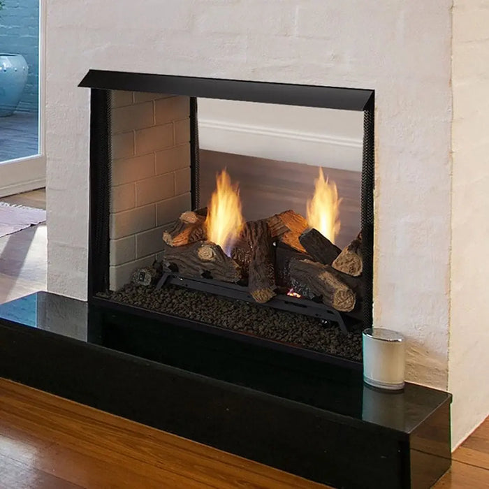 Monessen 36" Lo-Rider See Through Clean Face Vent Free Firebox