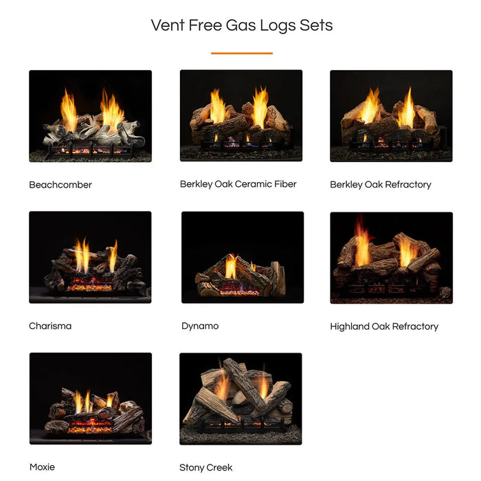 Monessen 42" Lo-Rider LCUF Clean Face Vent Free Gas Firebox