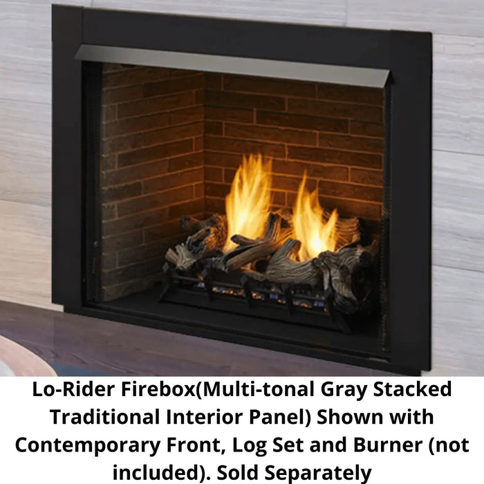 Monessen 42" Lo-Rider LCUF Clean Face Vent Free Gas Firebox with Interior Panels Monessen Dreamwood Living