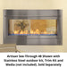 Monessen 48" Artisan Vent Free See-Through Linear Fireplace with IPI Plus Ignition Monessen Dreamwood Living