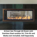 Monessen 48" Artisan Vent Free See-Through Linear Fireplace with IPI Plus Ignition Monessen Dreamwood Living