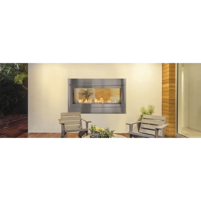 Monessen 48" Artisan Vent Free See-Through Linear Fireplace with IPI Plus Ignition Monessen Dreamwood Living