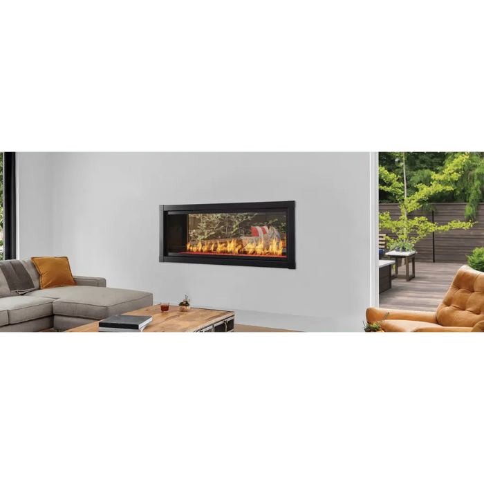 Monessen 48" Artisan Vent Free See-Through Linear Fireplace with IPI Plus Ignition Monessen Dreamwood Living