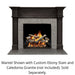 Monessen Bellevue Flush Wood Mantel Monessen Dreamwood Living