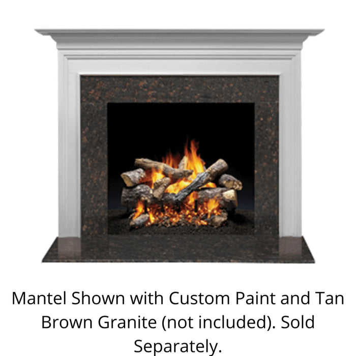 Monessen Richland Primed MDF Flush Wood Mantel Monessen Dreamwood Living