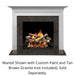 Monessen Richland Primed MDF Flush Wood Mantel Monessen Dreamwood Living