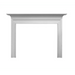 Monessen Richland Reduced Shelf Primed MDF Flush Wood Mantel Monessen Dreamwood Living