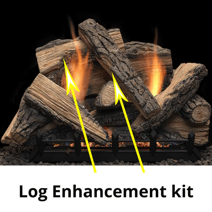 Monessen Two Top Log Enhancement Kit for 24"/ 30" Stony Creek Log Set Monessen Dreamwood Living