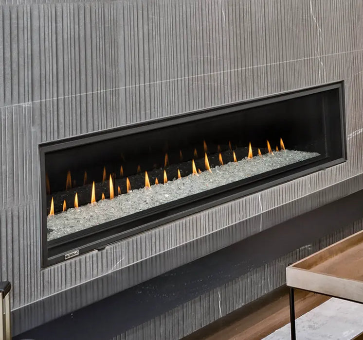 Montigo DelRay Linear 72" Direct-Vent Full Load Gas Fireplace Montigo Dreamwood Living