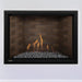 Versatile Montigo DelRay Square 42” fireplace with efficient heating options.