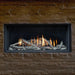 Montigo Distinction 36" Single Sided Gas Fireplace with LED lighting.