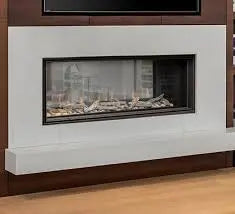 Montigo Distinction 48" See-Through Direct Vent Gas Fireplace Montigo Dreamwood Living