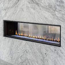 Montigo Distinction 63" See-Through Direct Vent Gas Fireplace Montigo Dreamwood Living