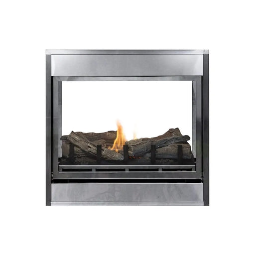 Montigo Divine 38" Contemporary See Through Ventless Outdoor Gas Fireplace Montigo