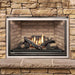 Montigo Divine 38" fireplace, a classic addition to outdoor spaces.