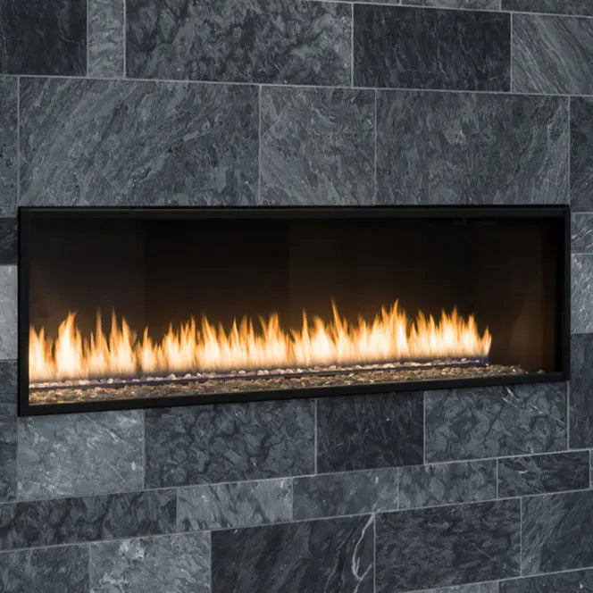 Montigo Exemplar R420 Single Sided Power Vented Gas Fireplace Montigo