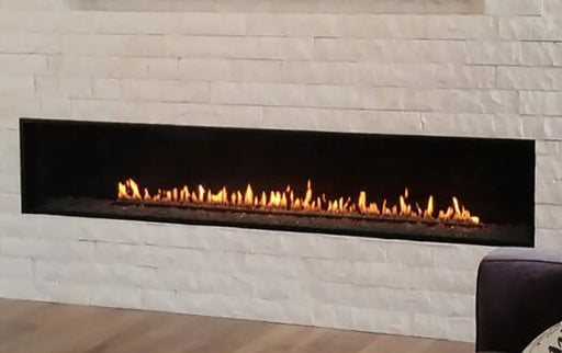 Montigo Exemplar R820 Single Sided Power Vented Gas Fireplace Montigo