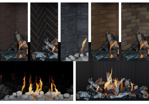 Montigo Optional decorative media: Logsets & Stones Montigo Dreamwood Living