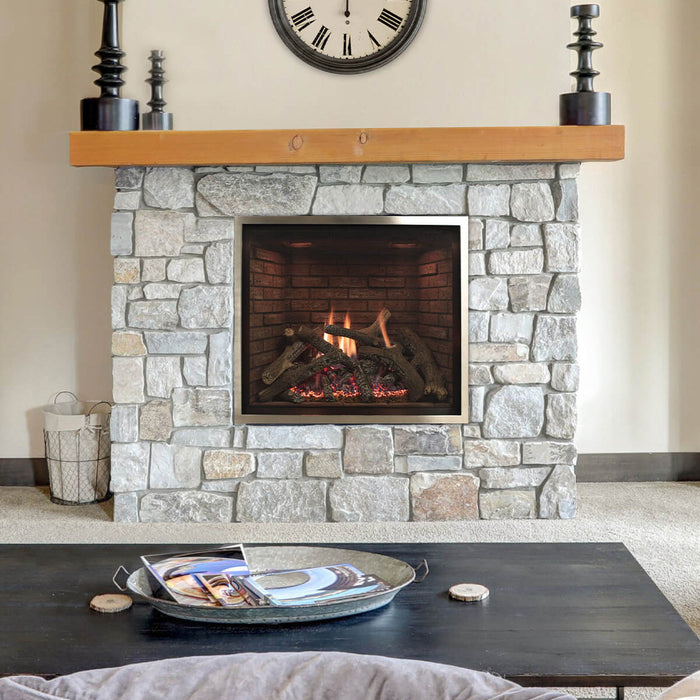 Montigo Paragon 36" TruFlame Direct-Vent Gas Fireplace Montigo Dreamwood Living