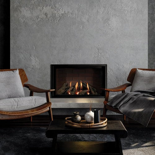 Montigo Paragon 36" TruFlame Direct-Vent Gas Fireplace Montigo Dreamwood Living