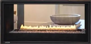 Montigo Phenom 38" See-Through Direct Vent Gas Fireplace - Intermittent Pilot Ignition Montigo