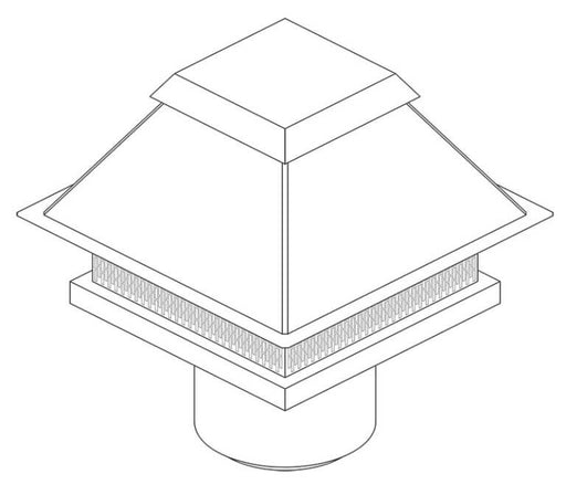 Montigo Power Vents Wall and Roof for Paragon Fireplaces Montigo Dreamwood Living