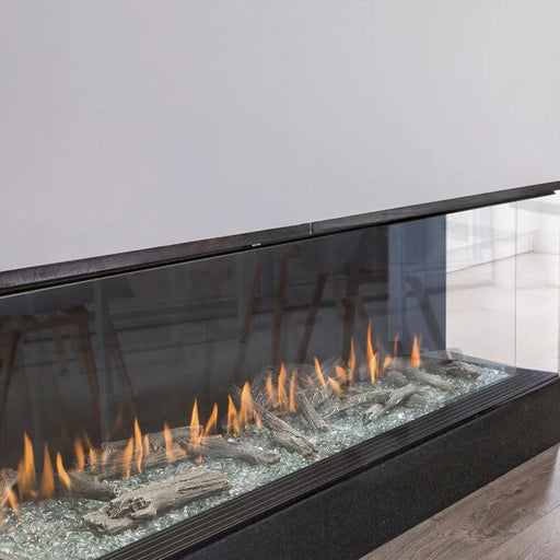 Montigo Prodigy 7' Bay Custom Commercial Gas Fireplace Montigo