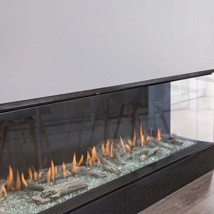 Montigo Prodigy 7' Bay Custom Commercial Gas Fireplace Montigo