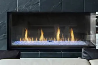 Montigo Prodigy 4' Corner Custom Commercial Gas Fireplace Montigo