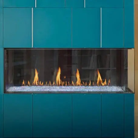 Montigo Prodigy 5' Corner Custom Commercial Gas Fireplace Montigo