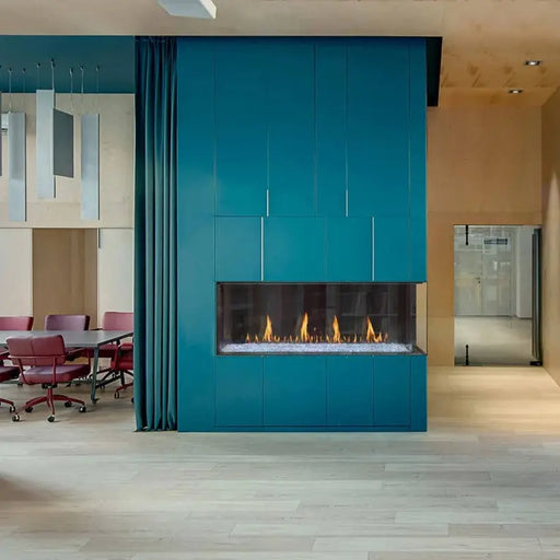 Montigo Prodigy 5' Corner Custom Commercial Gas Fireplace Montigo