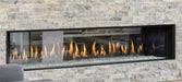 Montigo Prodigy 7' See Through Custom Commercial Gas Fireplace Montigo