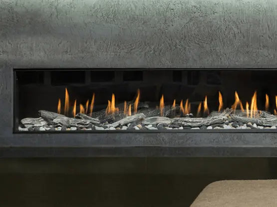 Montigo Prodigy 8' Single Sided Light Commercial Gas Fireplace Montigo