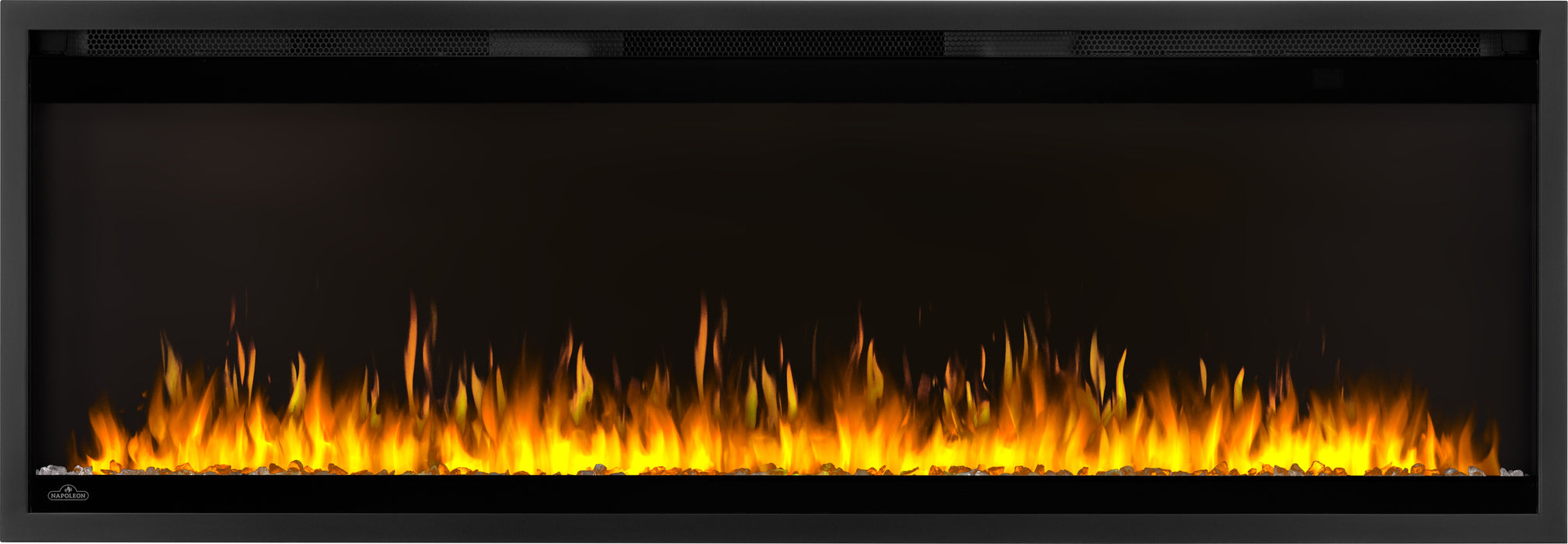 Astound 50" SlimMount Smart Electric Fireplace – front view, view 2