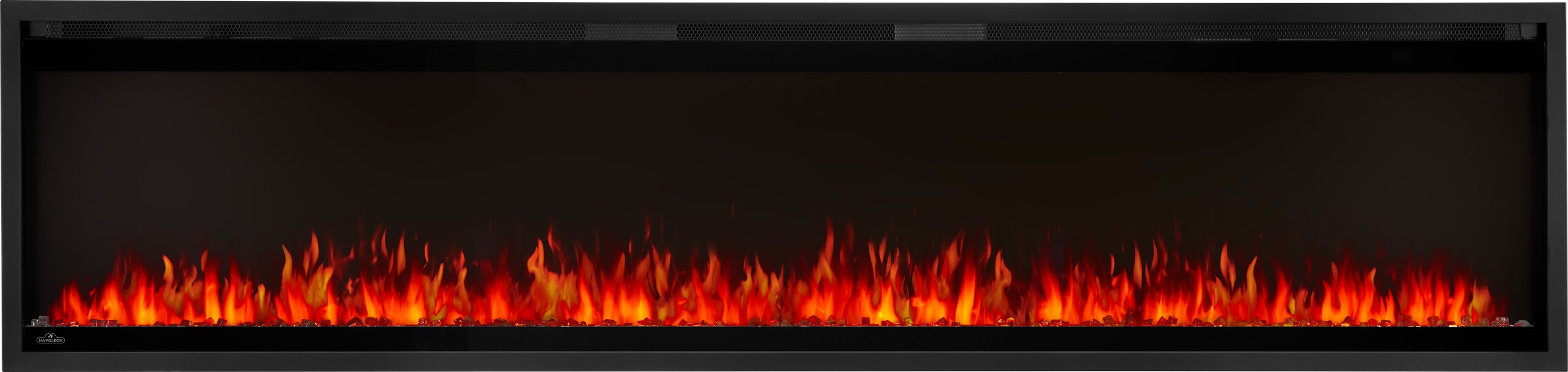 Astound 50" SlimMount Smart Electric Fireplace – with embers, front view