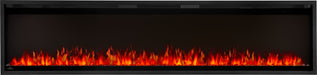 Astound 50" SlimMount Smart Electric Fireplace – with embers, front view