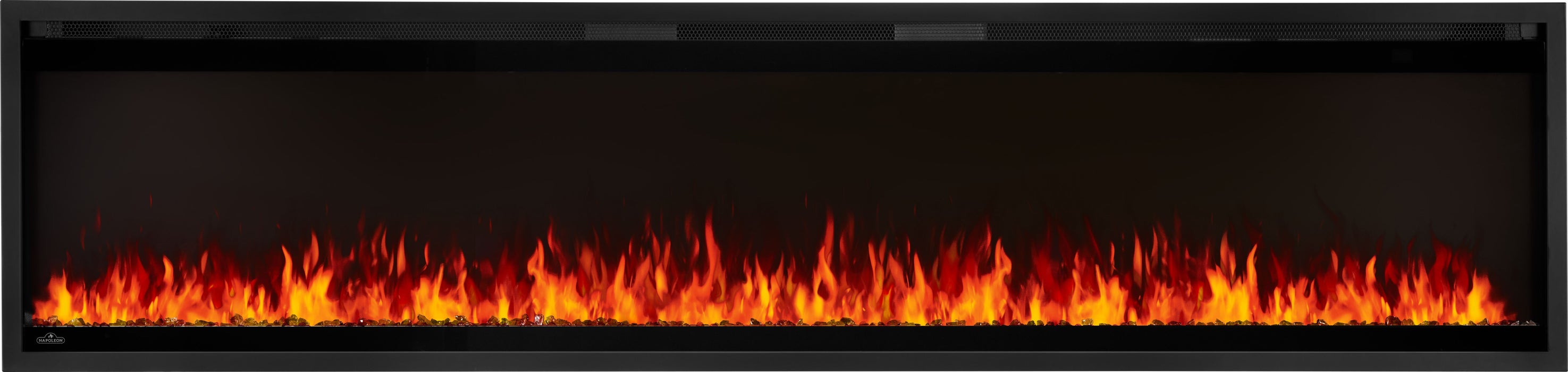 Astound 74" SlimMount Smart Electric Fireplace – front view