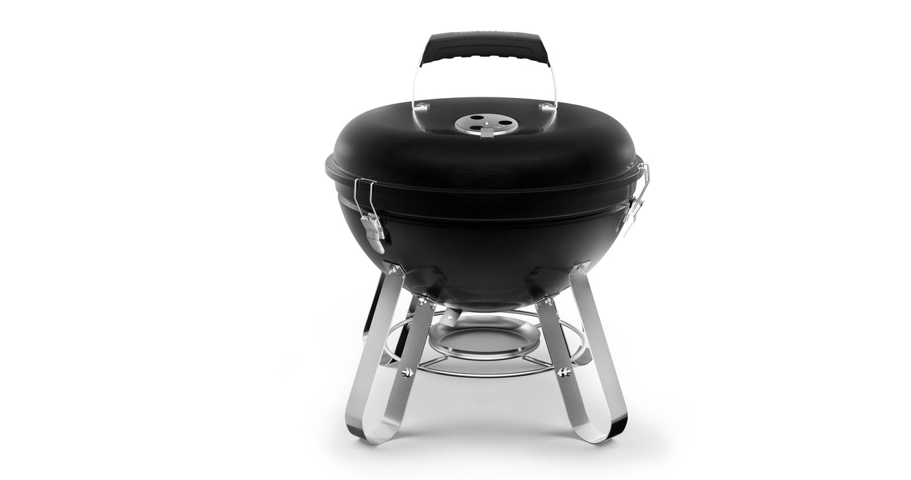 14" Portable Charcoal Kettle Grill – front view