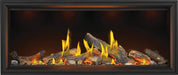 Napoleon 50" Tall Linear Vector Direct Vent Gas Fireplace with Luminous Logs Dreamwood Living