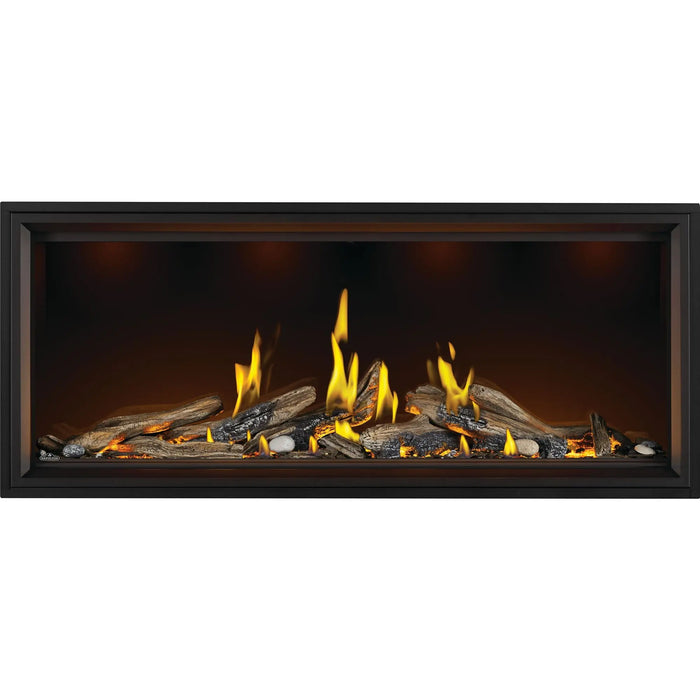 Napoleon 62" Tall Linear Vector Direct Vent Gas Fireplace with Luminous Logs Napoleon Hearth